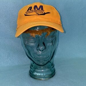 AVIATION Institute of Maintenance AM baseball cap adjustable embroider size OSFA